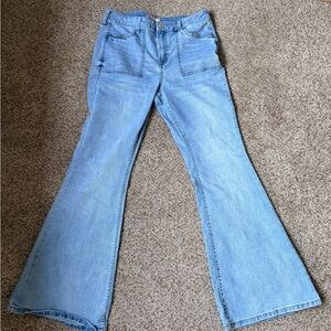 SO Women's Denim Flare Jeans